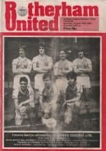 Rotherham United v Fulham 16-Aug-1980
