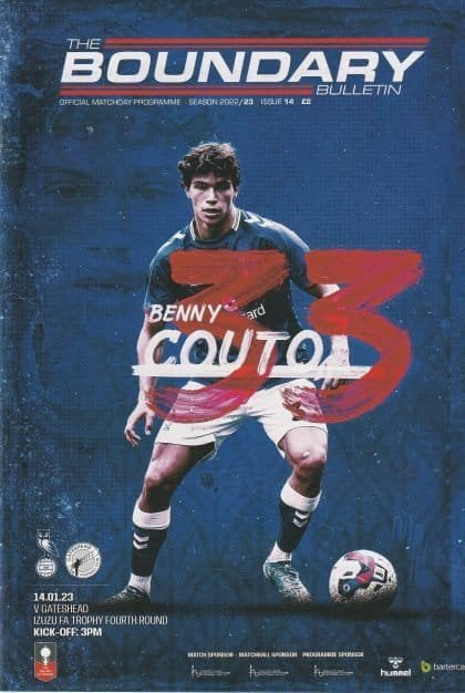 Oldham Athletic v Gateshead  14-Jan-2023