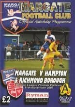 Margate v Hampton & Richmond Borough 11-Nov-2006