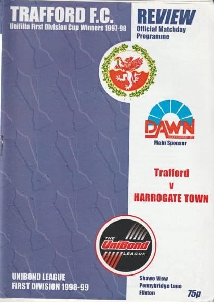 Trafford v Harrogate Town 12-Dec-1998