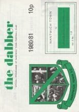 Nantwich Town v Horwich RMI 27-Dec-1980