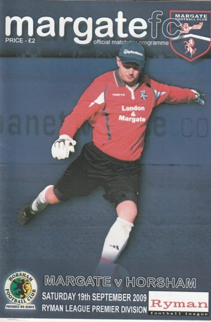 Margate v Horsham 19-Sep-2009