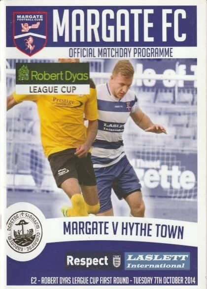 Margate v Hythe Town 07-Oct-2014