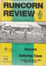 Runcorn v Kettering Town 13-Mar-1982