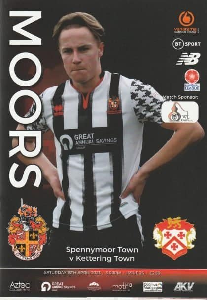 Spennymoor Town v Kettering Town 15-Apr-2023