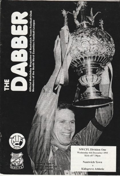 Nantwich Town v Kidsgrove Athletic 06-Dec-1995