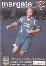 Margate v Kingstonian  03-Oct-2009