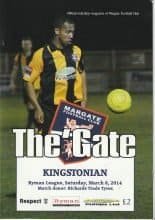 Margate v Kingstonian 08-Mar-2014