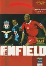 Liverpool v Lazio 30-Jul-2002