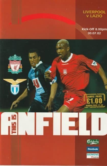 Liverpool v Lazio 30-Jul-2002