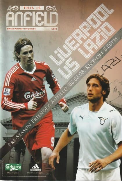 Liverpool v Lazio 08-Aug-2008