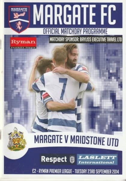 Margate v Maidstone United 23-Sep-2014