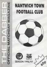 Nantwich Town v Mossley 01-Oct-1996