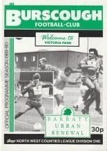 Burscough v Nantwich Town 24-Feb-1990