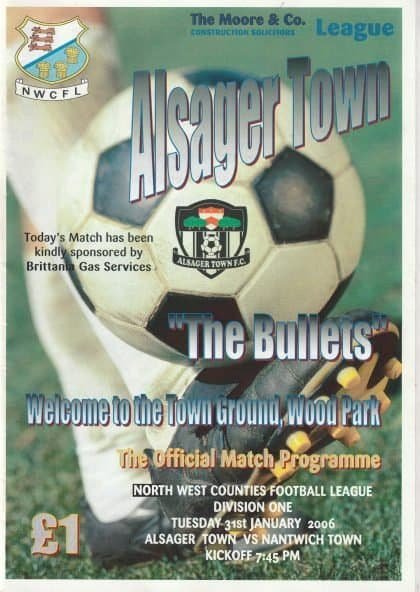 Alsager Town v Nantwich Town 31-Jan-2006