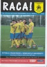 Ryton & Crawcrook Albion v Newcastle University 11-Mar-2023