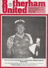 Rotherham United v Newport County 29-Nov-1980