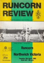 Runcorn v Northwich Victoria 06-Apr-1982