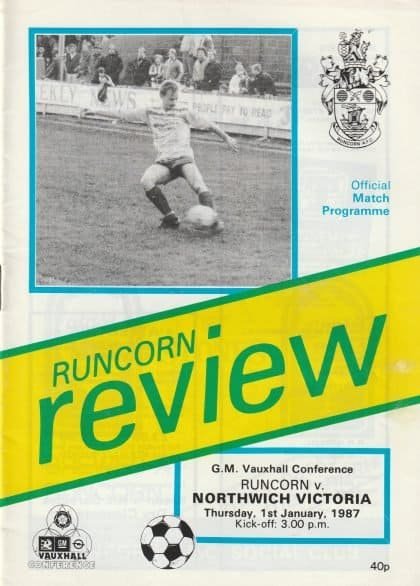 Runcorn v Northwich Victoria 01-Jan-1987
