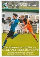 Gillingham Town v Oldland Abbotonians 25-Feb-2023