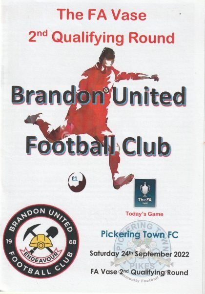Brandon United v Pickering Town 24-Sep-2022