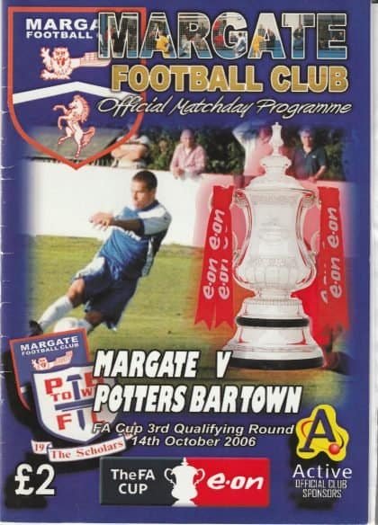 Margate v Potters Bar Town 14-Oct-2006