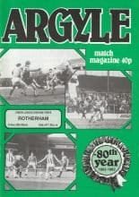 Plymouth Argyle v Rotherham United  30-Mar-1984