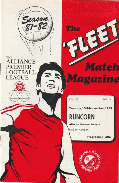 Gravesend & Northfleet v Runcorn 10-Nov-1981