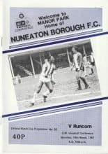 Nuneaton Borough v Runcorn 14-Mar-1987