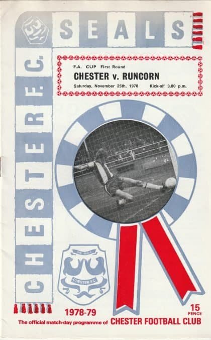 Chester v Runcorn 25-Nov-1978