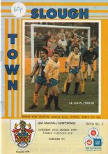Slough Town v Runcorn 25-Aug-1990