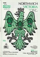 Northwich Victoria v Runcorn 26-Dec-1986