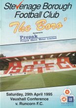 Stevenage Borough v Runcorn  29-Apr-1995