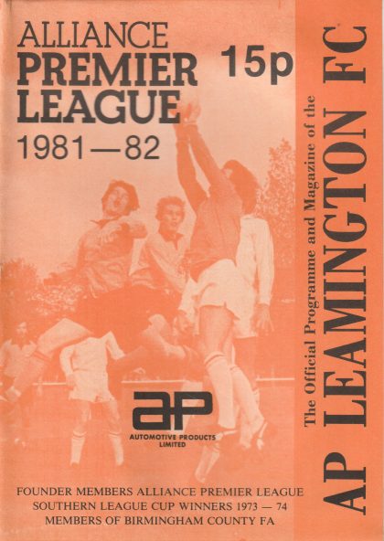 AP Leamington v Runcorn 03-Apr-1982