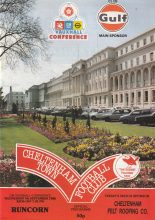 Cheltenham Town v Runcorn 07-Sep-1988