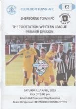 Clevedon Town v Sherborne Town 01-Apr-2023