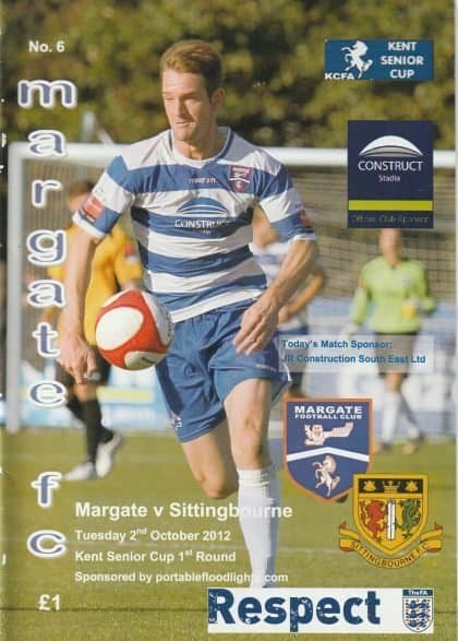 Margate v Sittingbourne 02-Oct-2012