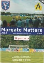 Margate v Slough Town 17-Sep-2005