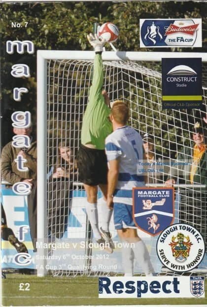 Margate v Slough Town 06-Oct-2012