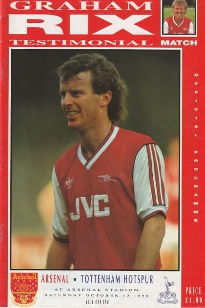 Arsenal v Tottenham Hotspur 13-Oct-1990