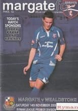 Margate v Wealdstone 14-Nov-2009