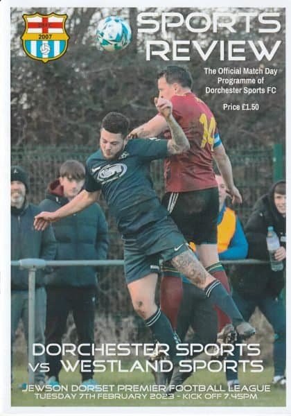 Dorchester Sports v Westland Sports 07-Feb-2023
