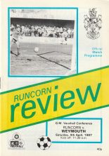 Runcorn v Weymouth 04-Apr-1987