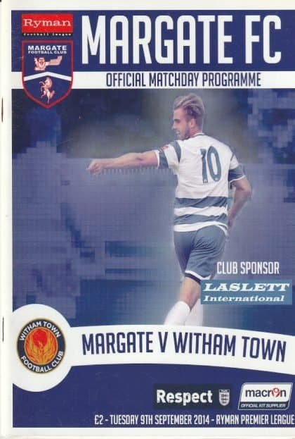 Margate v Witham Town 09-Sep-2014