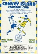 Canvey Island v Basildon United 14-Sep-1993