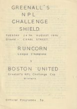 Runcorn v Boston United 24-Aug-1976