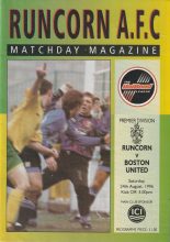 Runcorn v Boston United 24-Aug-1996