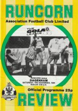 Runcorn v Dagenham 10-Nov-1984