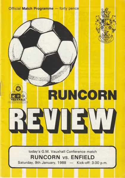 Runcorn v Enfield 09-Jan-1988