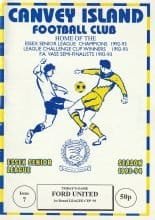Canvey Island v Ford United 16-Oct-1993